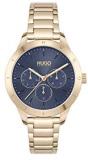 HUGO by Hugo Boss Women's Quartz Watch with Stainless Steel Strap, Carnation, 16 (Model: 1540092)