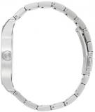 Men's Quartz Watch with Stainless Steel Strap, White, 20 (Model: 1530020)