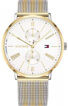 Tommy Hilfiger Women's 1782074 Jenna Stainless Steel Watch with Multicolour Stainless Steel Band