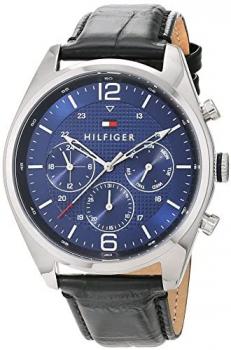 Tommy Hilfiger Men's 1791182 Sophisticated Sport Analog Display Quartz Black Watch