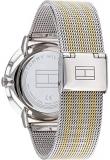 Tommy Hilfiger Women's 1782074 Jenna Stainless Steel Watch with Multicolour Stainless Steel Band