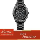 Tommy Hilfiger Black Chronograph Plastic Ladies Watch #1781084