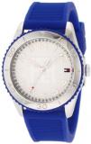 Tommy Hilfiger Women's 1781129 Sport Stainless Steel Cobalt Blue Silicon Watch