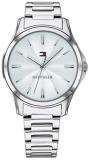 Tommy Hilfiger Women's Quartz Stainless Steel Strap, Silver, 16 Casual Watch (Model: 1781949)