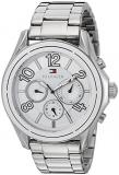 Tommy Hilfiger Women's 1781650 Ali Analog Display Japanese Quartz Silver Watch