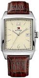 Tommy Hilfiger Date Brown Leather 50M Mens Watch - 1710280
