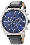 Tommy Hilfiger Men's 1791182 Sophisticated Sport Analog Display Quartz Black Watch