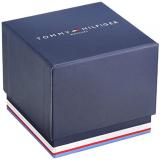 Tommy Hilfiger Men's Sophisticated Sport Stainless Steel Quartz Watch with Stainless-Steel Strap, Tone, 22 (Model: 1791397)