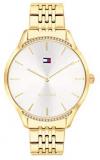 Tommy Hilfiger Women's Quartz Stainless Steel and Bracelet Dressy Watch, Color: Gold (Model: 1782211)
