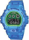 Casio Men's G-Shock Quartz Watch with Plastic Strap, Blue, 24 (Model: DW-6900LS-2ER)