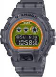 Casio Men's G-Shock Quartz Watch with Plastic Strap, Grey, 24 (Model: DW-6900LS-1ER)