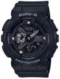 Casio Baby-G BA-135DD-1ADR Digital Quartz Black Resin Women Watch