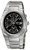 Casio Edifice Men's Stainless Steel Dress Watch EF-511D-1AVDF Alarm Chronograph