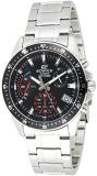 Casio Edifice Quartz Black Dial Mens Watch EFV540D-1A