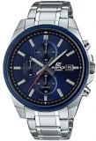Casio Men's Edifice Quartz Watch with Stainless Steel Strap, Silver, 20 (Model: EFV-610DB-2AVUEF)