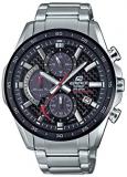 Casio Men's Edifice Stainless Steel Quartz Watch with Stainless-Steel Strap, Silver, 22 (Model: EQS-900DB-1AVCR)