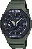 Casio Men's G-Shock Quartz Watch with Plastic Strap, Green, 25 (Model: GA-2110SU-3AER)