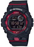 Casio G-Shock Men's GBD800-1 Bluetooth G-Squad Digital Watch, Black/Red (BLKRED/1), One Size