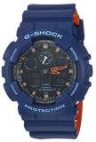 Casio Men's G Shock Quartz Watch with Resin Strap, Multi, 28.8 (Model: GA-100L-2ACR)