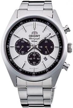 Orient Neo 70's Neo 70's Solar Panda Sporty Watch, Dark Gray