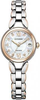 Citizen Watch ES9474-67W [Exceed Eco Drive Radio Clock Titania Happy Flight] Women's Watch Shipped from Japan