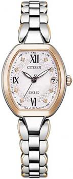 Citizen Watch ES9484-55W [Exceed Eco Drive Radio Clock Titania Happy Flight] Women's Watch Shipped from Japan