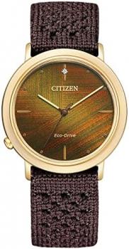 Citizen Watch EM1003-48X L Eco-Drive Ambiluna Collection with Spare mesh Band Watch Shipped from Japan