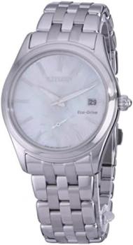 Citizen Watches EV1030-57D Eco-Drive Silver-Tone One Size