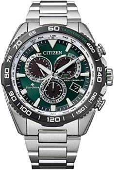 Citizen CB5034-91W Promaster Eco-Drive Radio Watch, Land Series, Direct Flight, Men's Silver