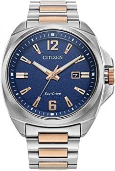 Citizen Eco-Drive Sport Luxury Two-Tone Bracelet Watch | 42mm | AW1726-55L