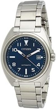 Citizen Mens Analogue Automatic Watch with Stainless Steel Band