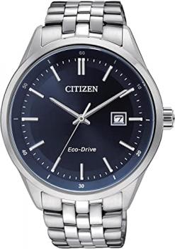 Citizen Men's Analogue Eco-Drive Watch with a Stainless Steel Band