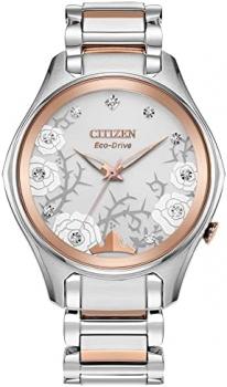 Citizen Eco-Drive Ladies' Disney Aurora Diamond Watch, Two Tone, Bracelet