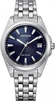 Citizen Women Analogue Eco-Drive Watch with Stainless Steel Band