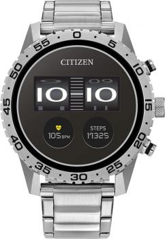 Citizen CZ Smart Gen 2 44MM Sport Smartwatch with YouQ App Featuring IBM Watson AI and NASA Research, Touchscreen, Wear OS by Google, HR, GPS, Activity Tracker, Amazon Alexa Built-in