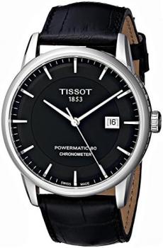 Tissot Men's T0864081605100 Luxury Analog Display Swiss Automatic Black Watch