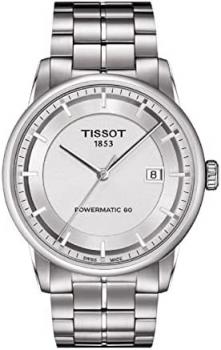 Tissot Men's TIST0864071103100 Luxury Analog Display Swiss Automatic Silver Watch