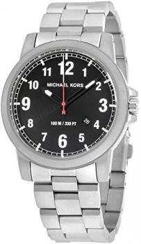 Michael Kors Men's MK8500 Paxton Analog Japanese quartz Silver Watch