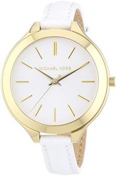 Michael Kors Women's MK2273 - Slim Runway White Watch