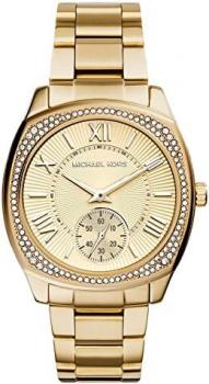 Michael Kors Women's Bryn Gold-Tone Watch MK6134