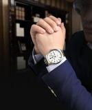 Orient Tristar 3 Star Automatic Watch for Men, Classic Golden Hour Markers Golden Hands Dress Watch Stainless Steel SAB0B008WB