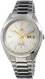 Orient TriStar Mens Classical Automatic Sunray Silver Dial Watch AB00005W