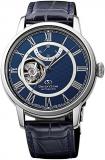 Orient Star Open Heart Power Reserve Roman Automatic Blue Watch RE-HH0002L