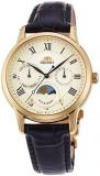 ORIENT Classical Sun & Moon Quartz Wristwatch RN-KA0002S Women's