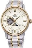 Orient Sun & Moon Automatic Silver Dial Men's Watch RA-AS0007S10B