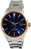 Orient Star Power Reserve Basic Date Limited Edition Rose Gold Blue Dial Sapphir...