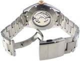 Orient Star Power Reserve Basic Date Limited Edition Rose Gold Blue Dial Sapphire Glass Watch RE-AU0406L