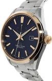 Orient Star Power Reserve Basic Date Limited Edition Rose Gold Blue Dial Sapphire Glass Watch RE-AU0406L