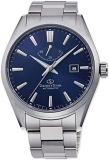 Orient Star Power Reserve Basic Date Blue Dial Sapphire Glass Watch RE-AU0403L