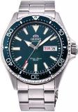 Orient Mens Analogue Automatic Watch with Stainless Steel Strap RA-AA0004E19B, Pine Green, Bracelet